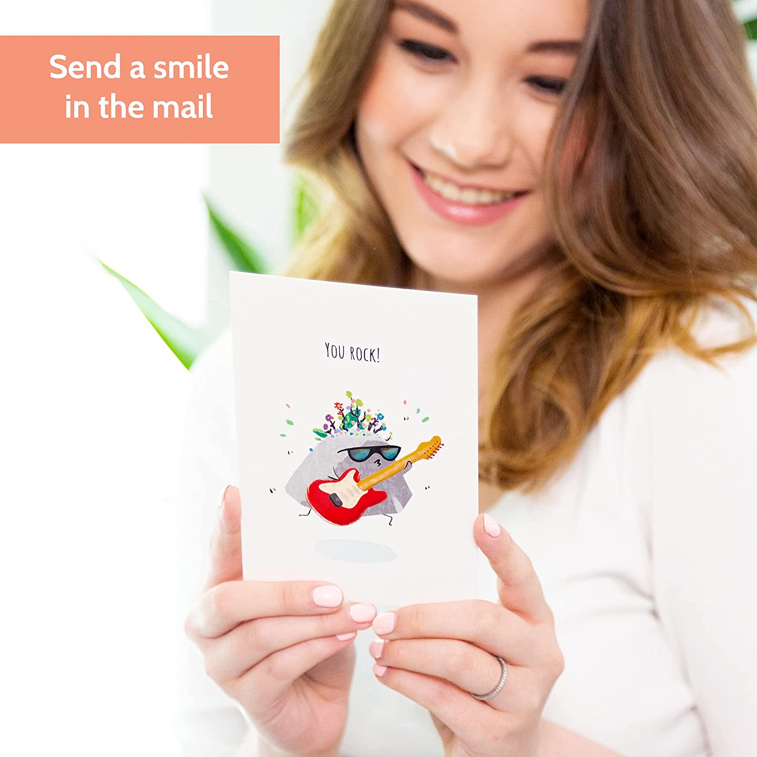 40 Funny Postcards Punny Puns - Bulk Thinking of You Postcard Pack for Friends, Family, Kids, Students, Teacher, and More - Say Hello, Thank You or I Miss You with Hilarious Animals and Food Cartoon Note Cards - Image 4